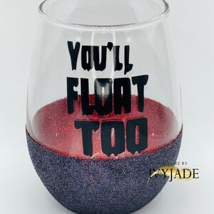 Black and red pennywise cup